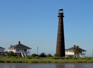 Port Bolivar Lighthouse at Port Bolivar Texas  819437